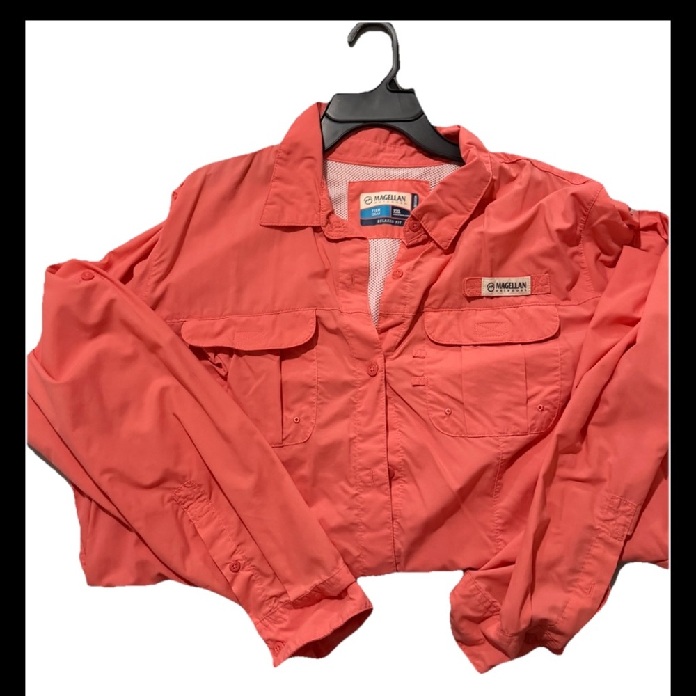 Magellan Outdoors Women's Vibrant Coral Utility Jacket